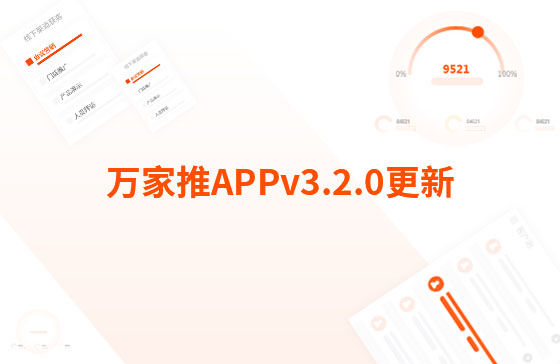 萬家推APPv3.2.0更新：【CRM】新增線索、客戶、訂單、